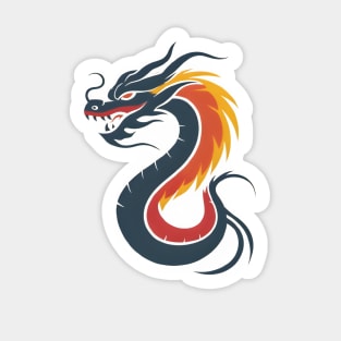 Dragon Festival: Lunar Celebration, Festive Art, and Asian Traditions Sticker